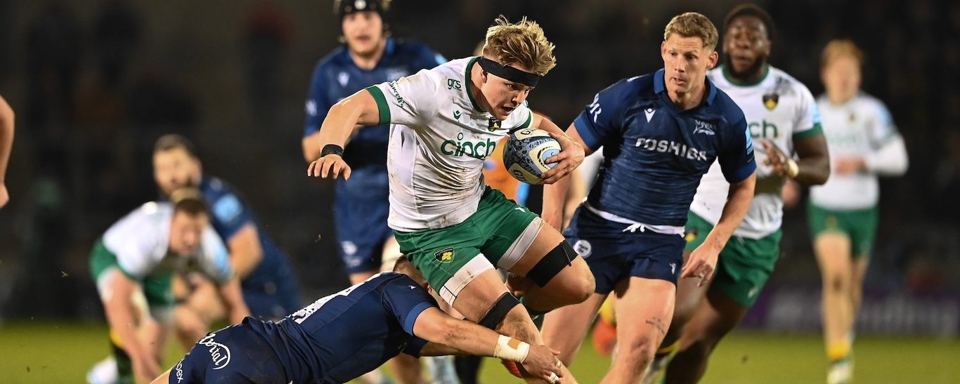 Henry Pollock of Northampton Saints.