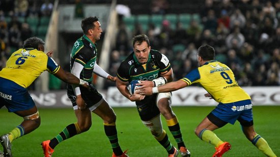 Burger Odendaal of Northampton Saints.