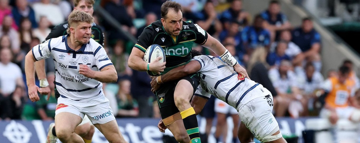 Burger Odendaal of Northampton Saints