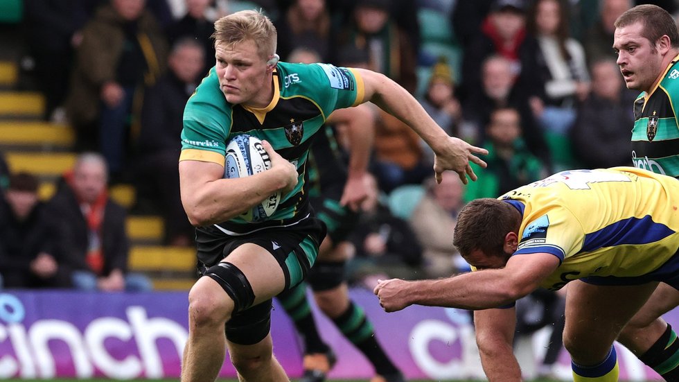 Tom Pearson of Northampton Saints