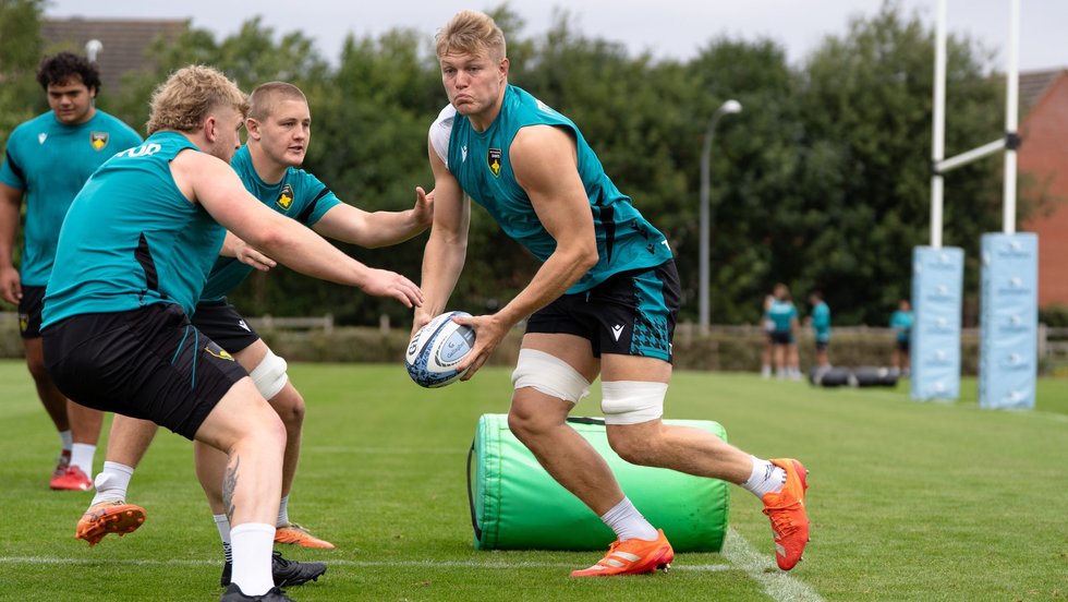 Tom Pearson of Northampton Saints
