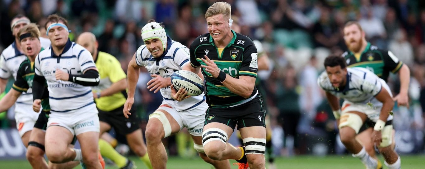 Tom Pearson of Northampton Saints