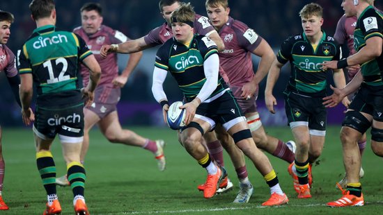 Henry Pollock of Northampton Saints