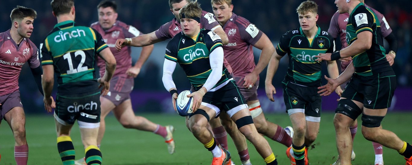 Henry Pollock of Northampton Saints