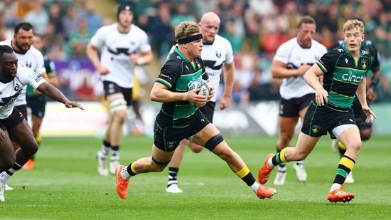Henry Pollock of Northampton Saints