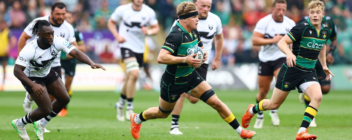 Henry Pollock of Northampton Saints