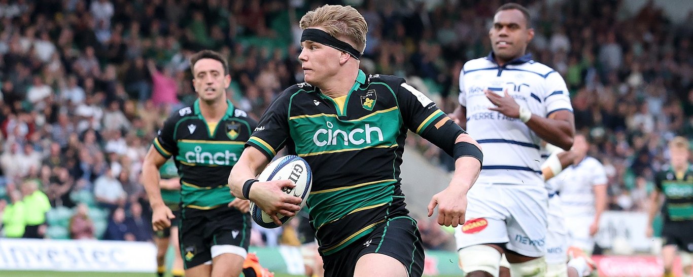 Henry Pollock of Northampton Saints