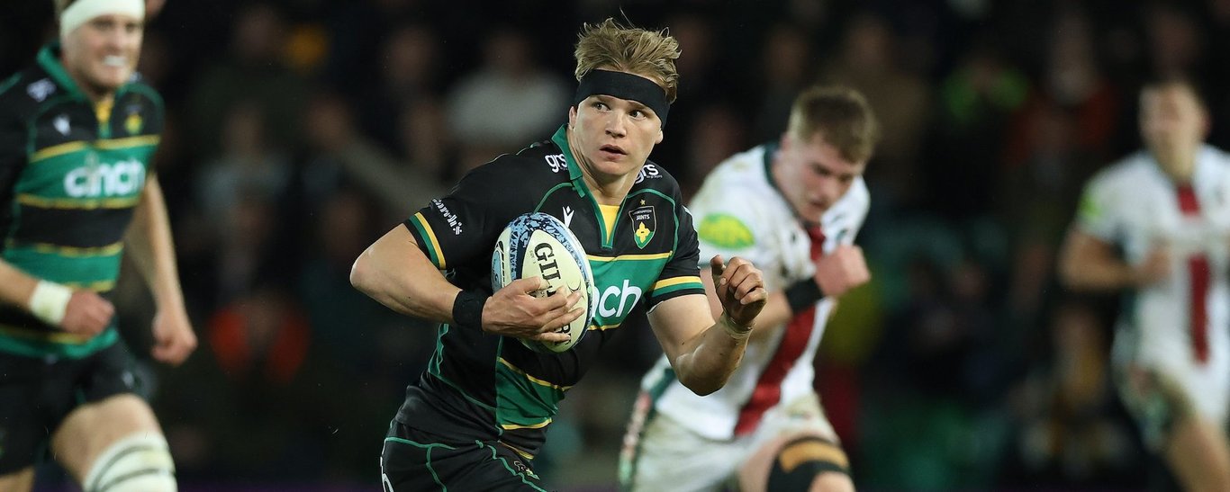 Henry Pollock of Northampton Saints