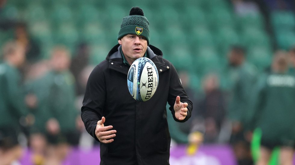 Northampton Saints’ coach Lee Radford during the 2024/25 season.