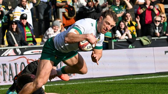 James Ramm of Northampton Saints
