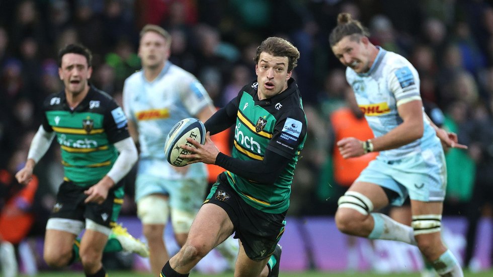 Northampton Saints’ James Ramm during the 2022/23 season.
