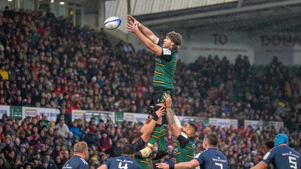 Angus Scott-Young of Northampton Saints