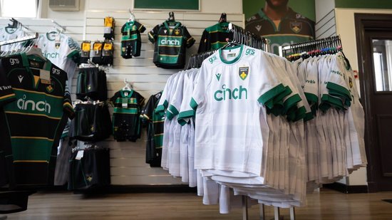 The Saints Store at cinch Stadium at Franklin’s Gardens