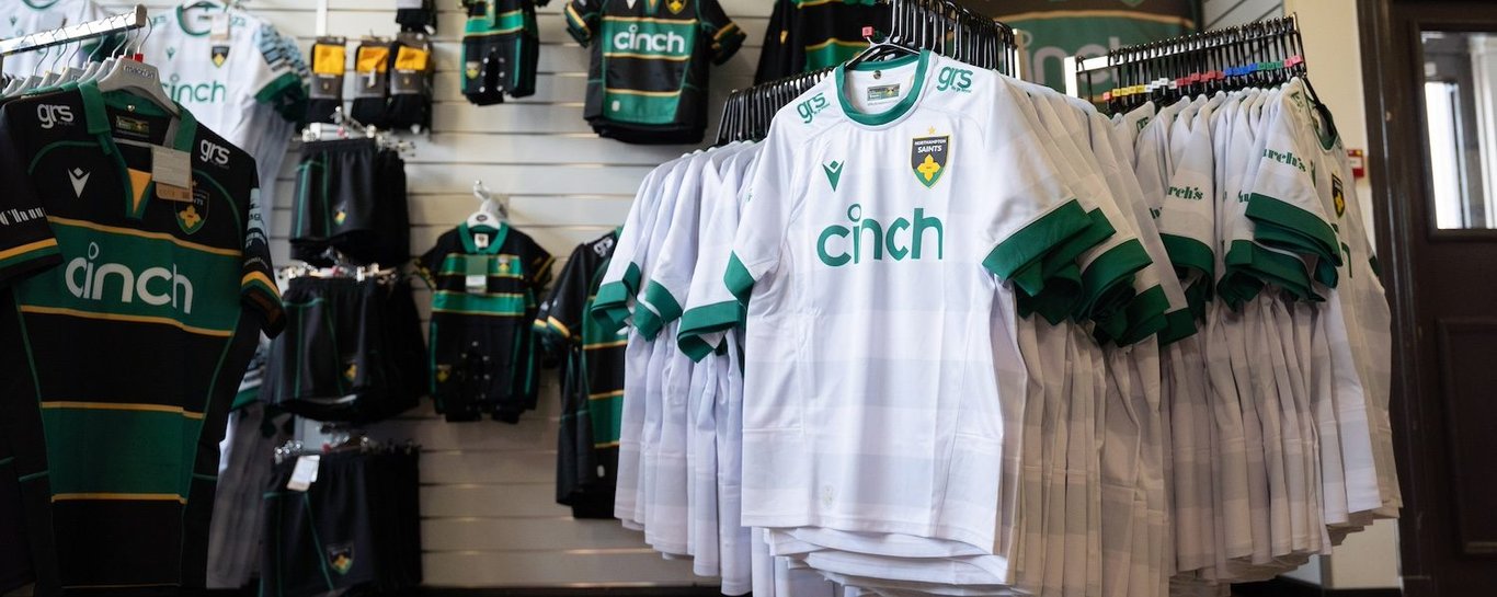 The Saints Store at cinch Stadium at Franklin’s Gardens
