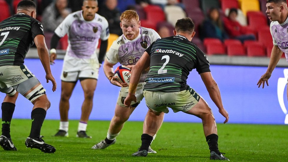 Northampton Saints’ Robbie Smith during the 2022/23 season.