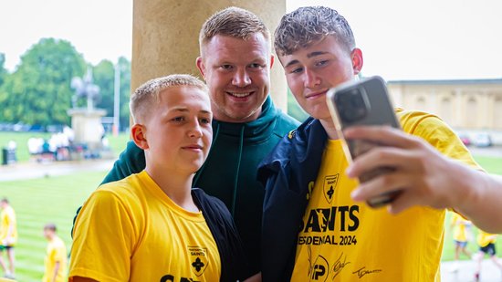 Northampton Saints Community residential camps at Stowe School.