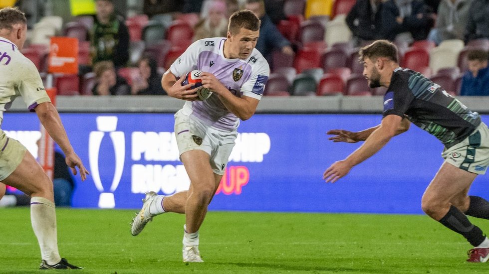 Northampton Saints’ Toby Thame during the 2022/23 season.