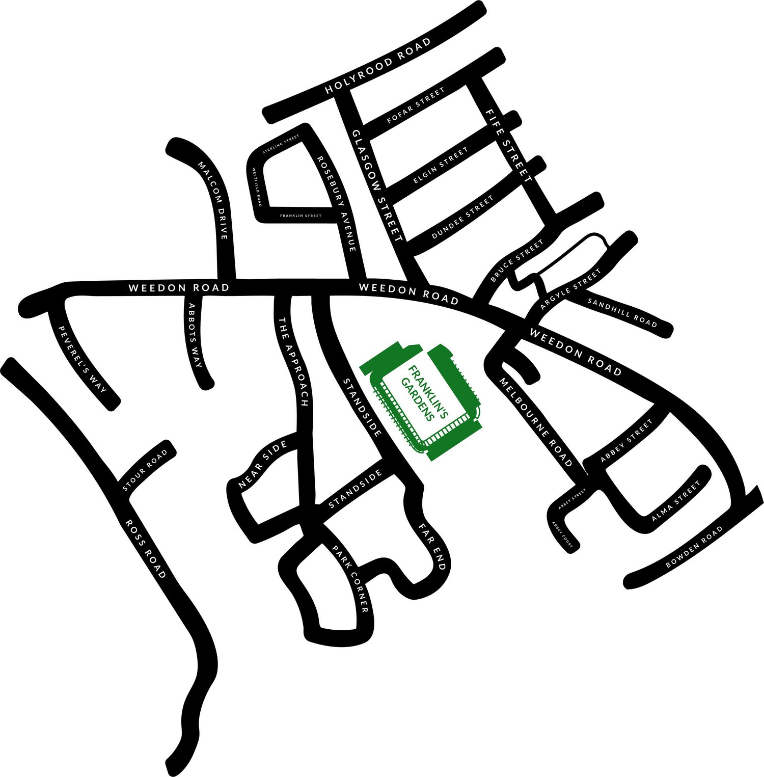 The Parish Map | Northampton Saints Supporters Scheme