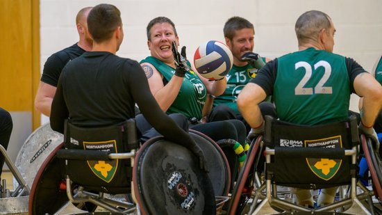 Saints Wheelchair Rugby at Maplefields Academy