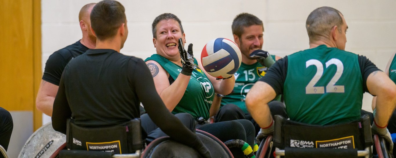 Saints Wheelchair Rugby at Maplefields Academy