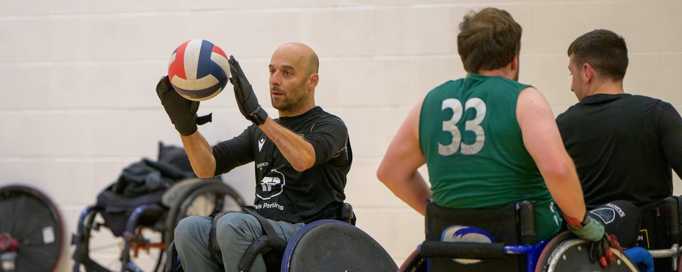 Saints Wheelchair Rugby at Maplefields Academy