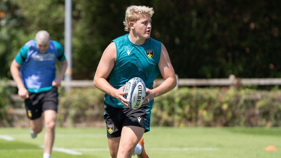 Charlie Ulcoq of Northampton Saints