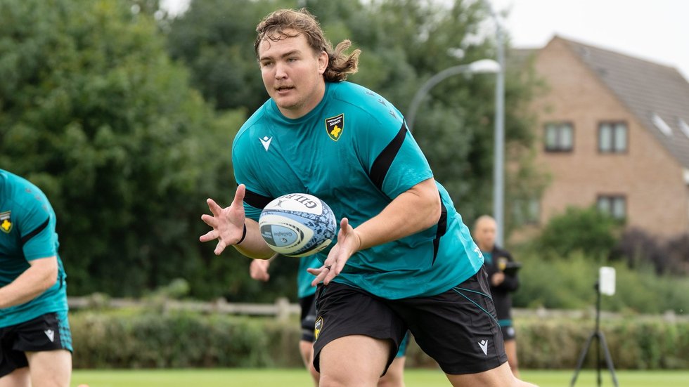 JJ van der Mescht of Northampton Saints