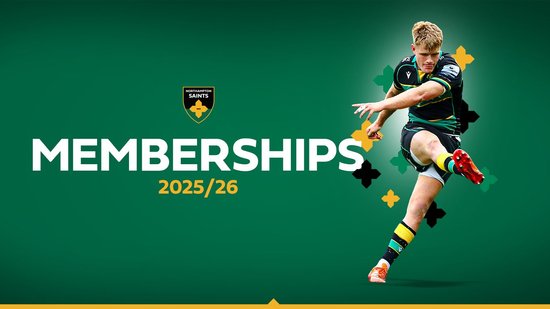 Saints Memberships for 2025/26 on sale now!