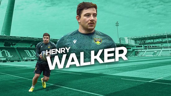 Henry Walker has signed for Northampton Saints