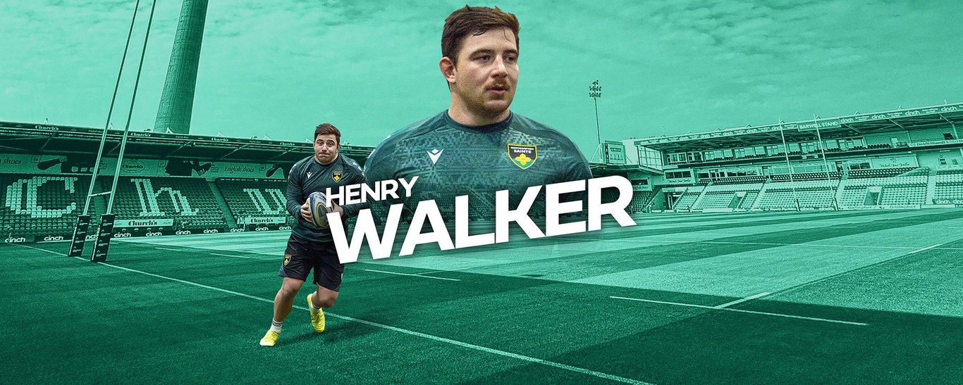 Henry Walker has signed for Northampton Saints