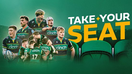 Northampton Saints Season Tickets are now available to renew.
