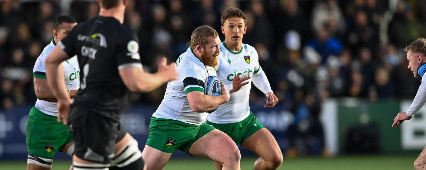 Tom West of Northampton Saints