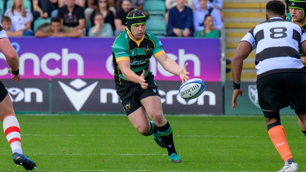 Northampton Saints' Craig Wright during the 2023/24 season